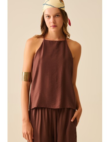 Top cuello halter